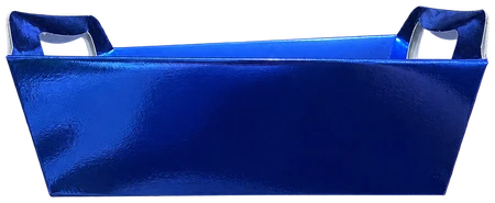 Salgadeira — Azul royal espelhado
